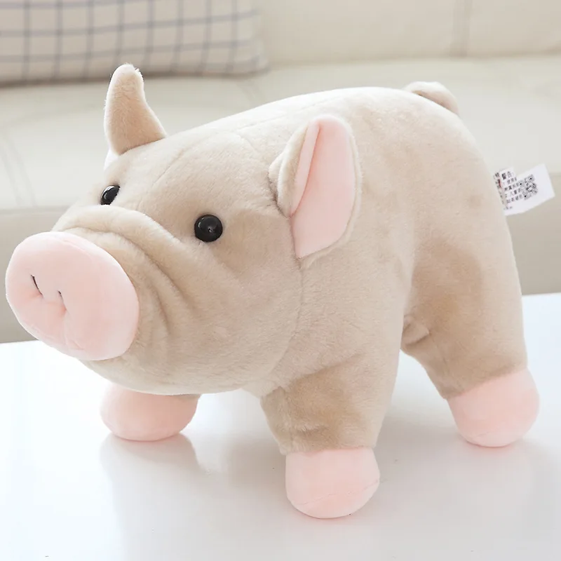 Pet Pig Plush Toy Dog Vent Decompression Doll Teddy Gritting Resistant Bite-Resistant Molar Supply Stress Reliever Sleeping Toy