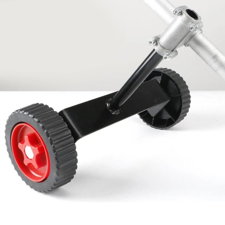 Ruote Di Supporto Per Tosaerba - Regolabili Per Tubi Da 23-28 Mm