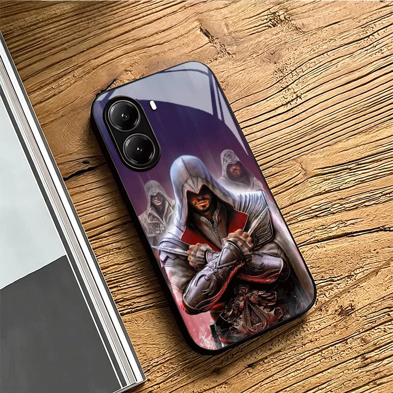Assassins Creed Tempered Glass Phone Case