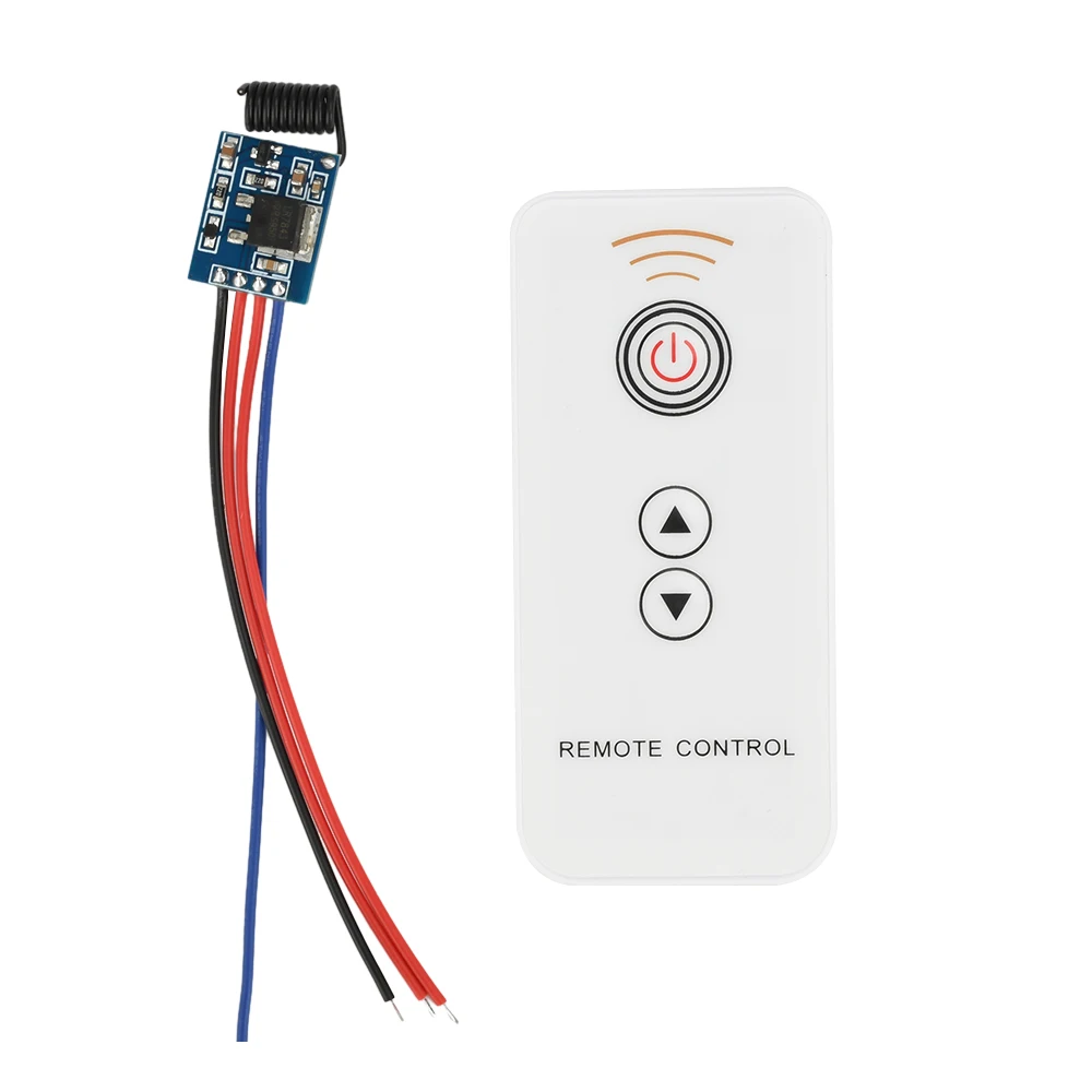 40W LED Switch Module-DC3.3-24V Explosion Flash Dimming Breathing Light 5V/12V Miniature Remote Control Home Automation