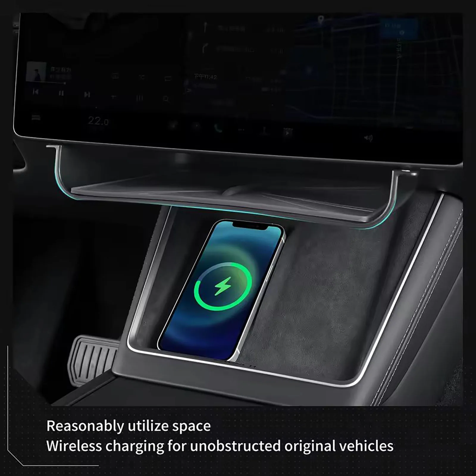 For Tesla Model Y Juniper 2025 And Model 3 Highland 2024-2025 Hidden Storage Box