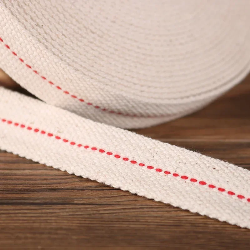 Kerosene Lamp Wicks Flat Cotton Knitted Braided Wicks for Lantern Diesel Oil Kerosene Lamp Accessories 1M/roll 1.2-2.5cm