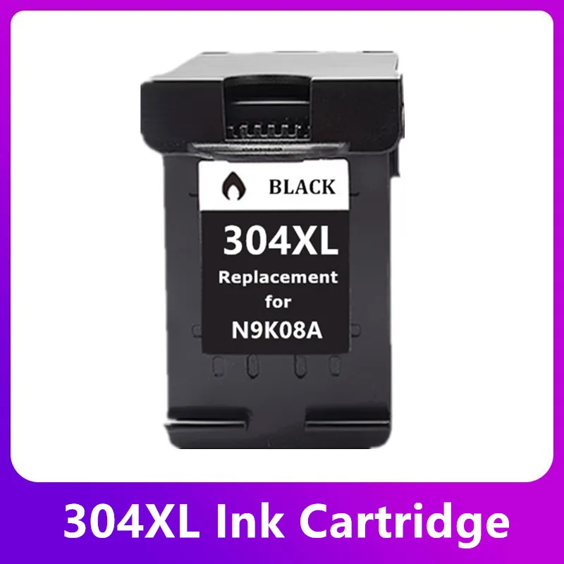 304 304 XL 304XL Remplacement pour Cartouche HP 304 Noir et Couleur Encre HP 304 HP 304 XL pour HP Deskjet 3760 2620 2625 2630 2635 2655 3700 3720 3755 Envy 5010 5020 5030