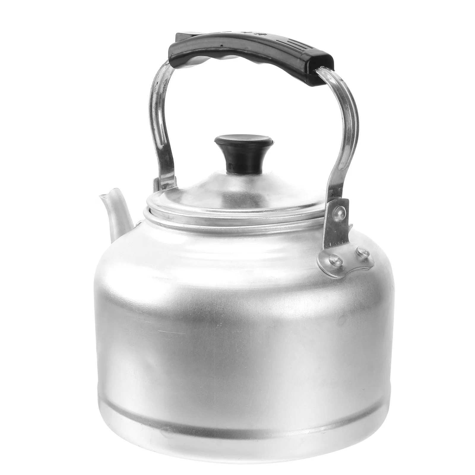 

Chocolate Vintage Aluminum Kettle Make Tea Simple Coffee Maker Whistling Kettles Kitchen