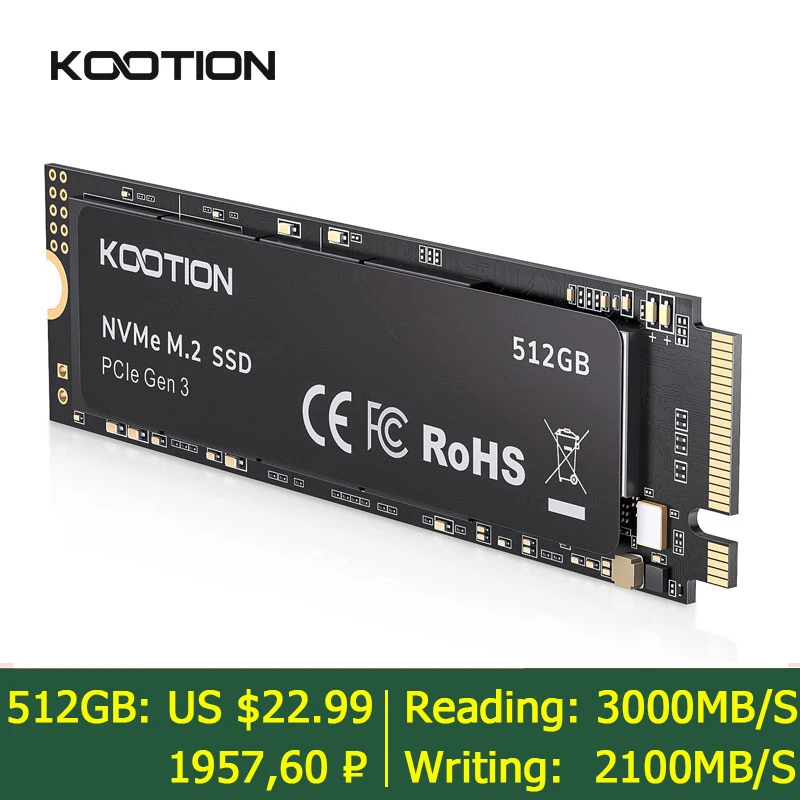 SSD Interne M.2 NGFF 256 Go N580 - Disque Flash 2280 - SATA 600 Mo/s