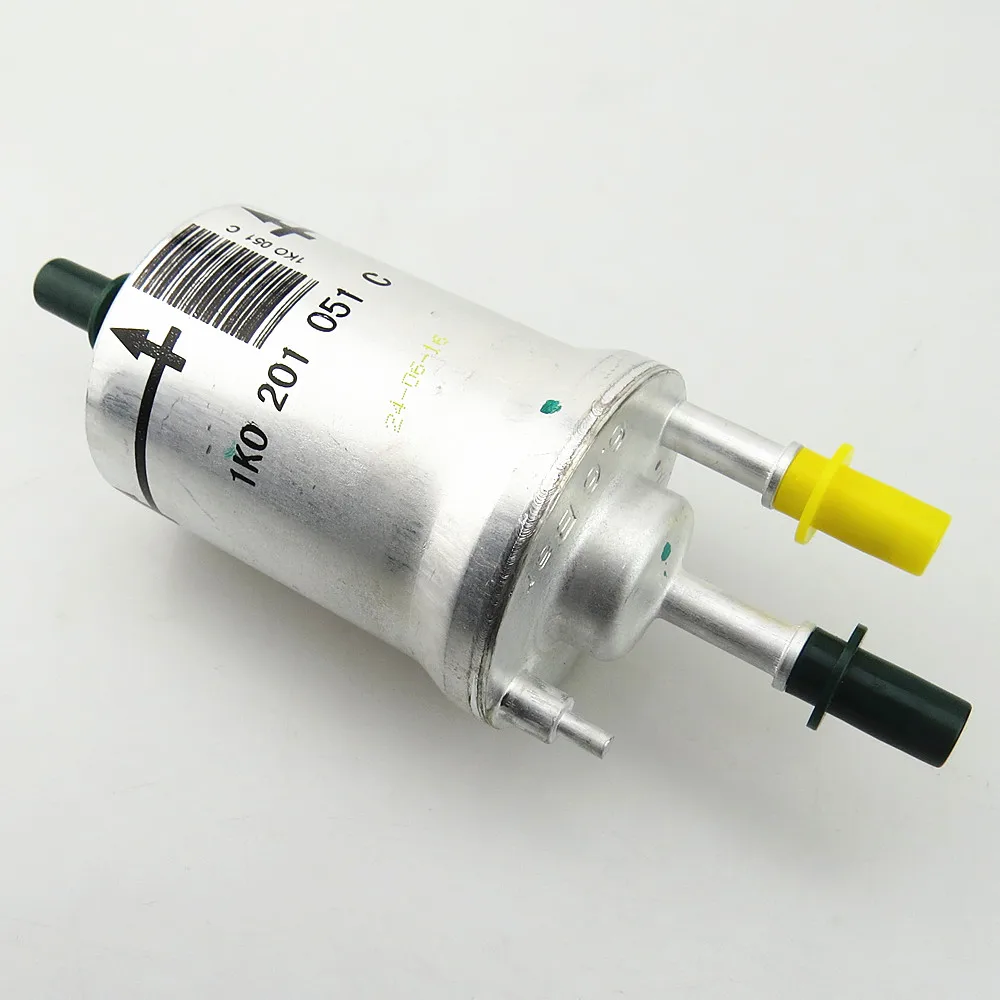 SCJYRXS 1K0201051C 1K0 201 051C 1K0 201 051 C Gasoline Fuel Filter 6.6 Bar For Audi A3 TT Golf MK5 MK6 Passat B7 Beetle Octavia