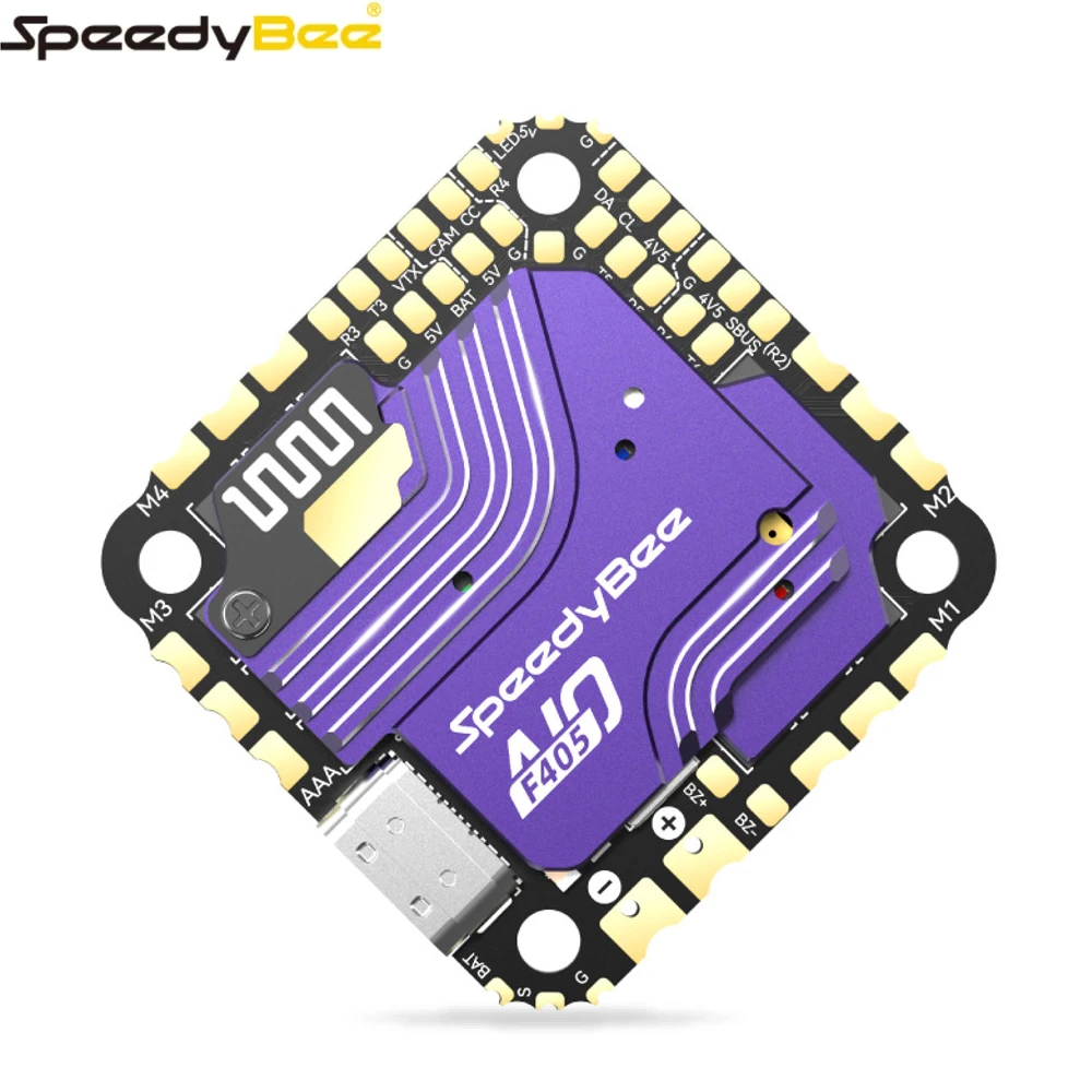 SpeedyBee F405 AIO 40A Bluejay 25.5x25.5 3-6S Flight Controller