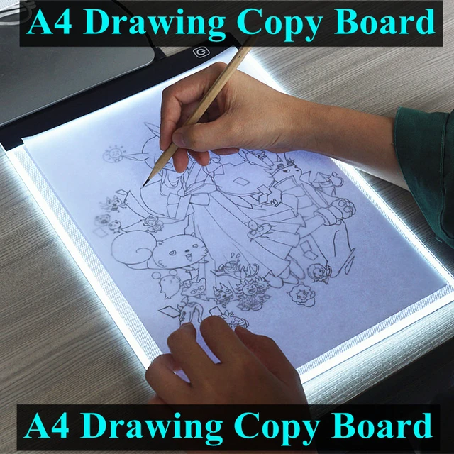 60cm * 40cm Elice A2 Drawing Tablet Led Digital Graphics Light Pad Box  Painting Tracing Panel Copy Board Led Light Pad - Digital Tablets -  AliExpress