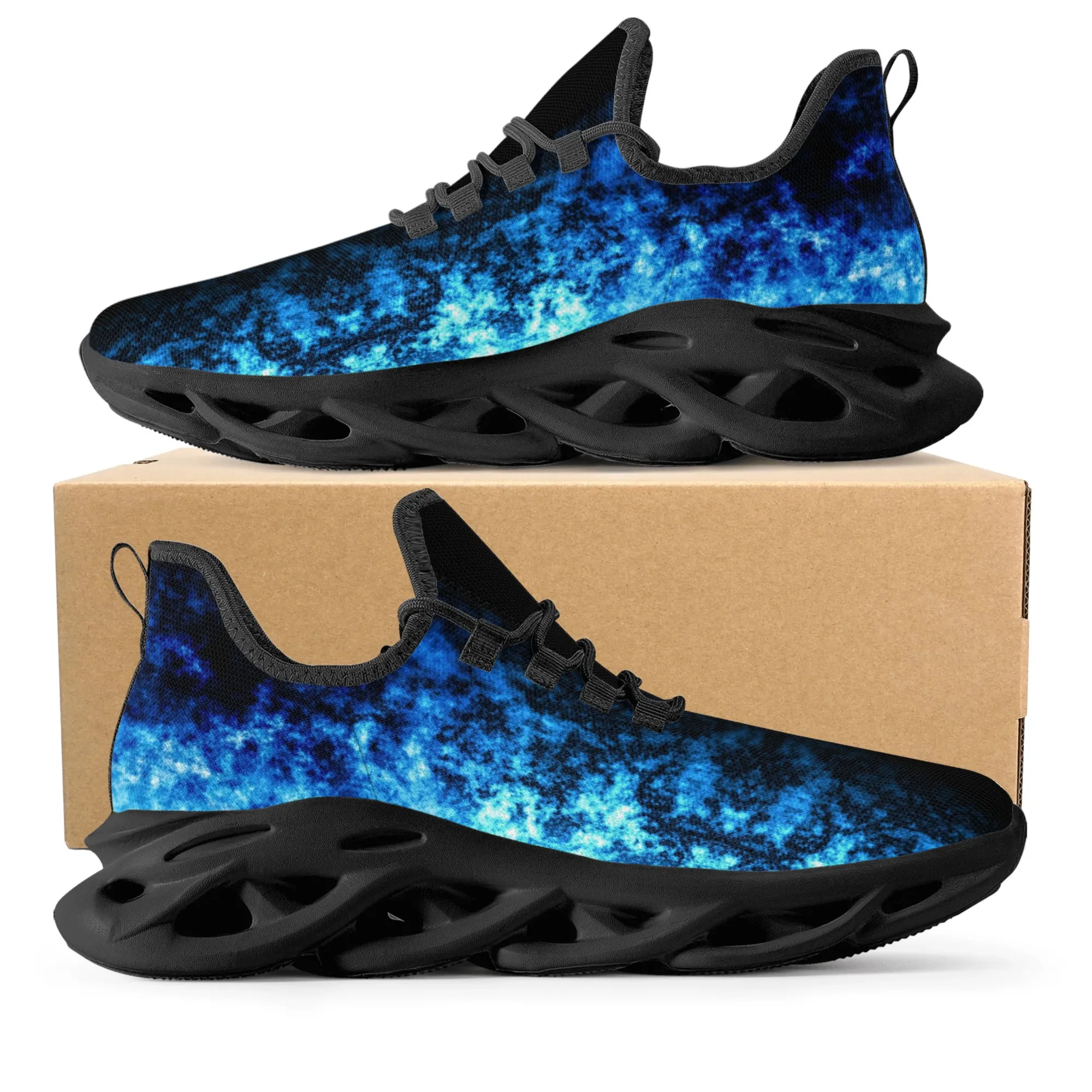 

Colorful Flame Design Fashion Funny Sneakers Mens Womens Teenagers Breathable Mesh Casual Running Shoes Lace-Up Basketball Shoe