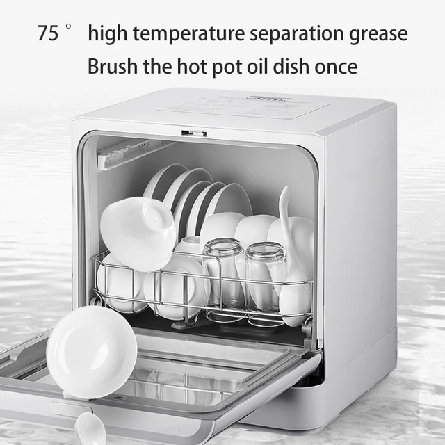 Blitzhome-lavavajillas con Control por aplicación, Máquina Inteligente de  mesa para encimera, portátil, para Cocina - AliExpress