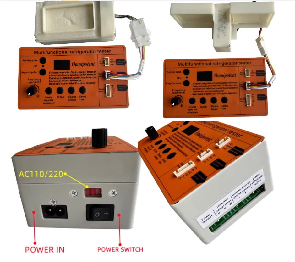 English Version Refrigerator Inverter Board Compressor Solenoid Valve Fan Air Do