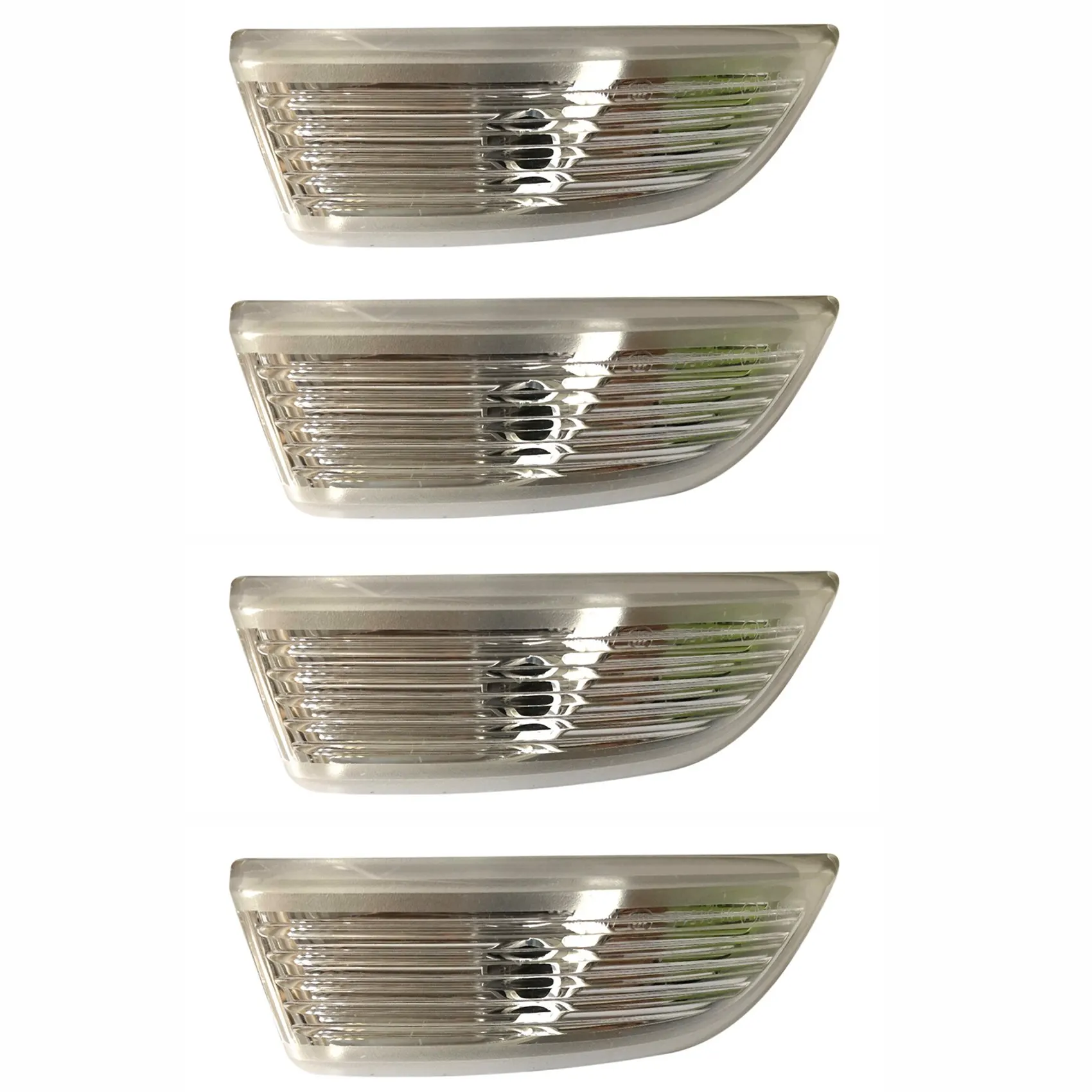 

10X Left Side(LH)Wing Mirror Door Indicator Turn Signal Light Cover for Ford Everest Ranger 2012-2018 (Without Bulbs)