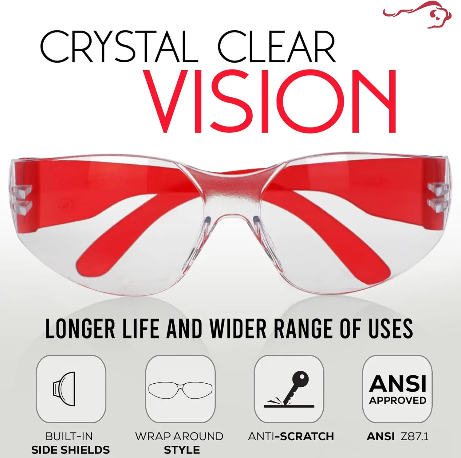 Kids Safety Goggles Anti-Splash & Dustproof Protective Glasses Colorful Frame for Toy Water Guns Lab Use Outdoor Play