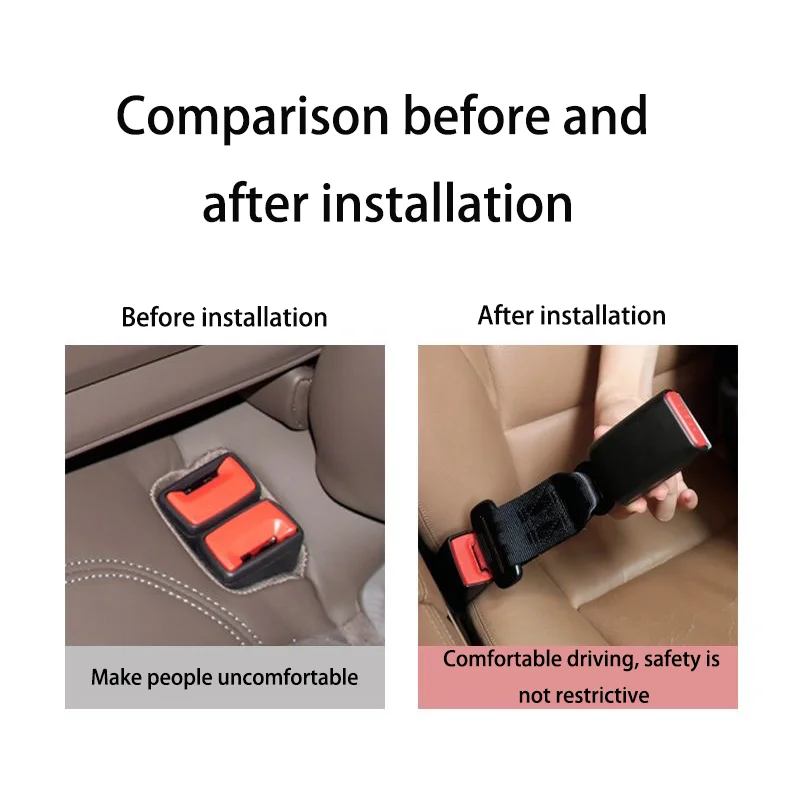 Universal Auto Sicherheitsgurte Sicherheitsgurt Gurtband Extender Auto Verlängerung Schnalle Sicherheitsgurte Extender – Detail 5