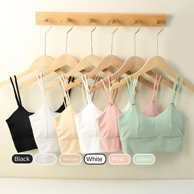 Women's Tube Tops Brassiere Women's Sports Bra Push Up Underwear Tops Seamless Sports Top Sexy Lingerie Female Girl Bra