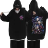 Arcane-Jinx Zipper Hoody Graffiti Hip Hop Jacket Fashion Zip Up Sweatshirt Men Women Oversized Pullover Hoodie Streetwear Tops 1