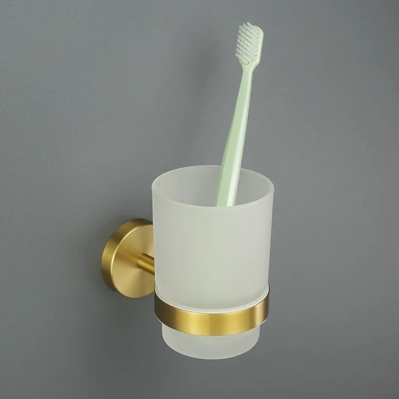 Brushed Gold Stainless Steel Towel Bar Rack Toilet Paper Holder Towel Rack Hook Toilet Brush Bathroom Hardware Accessories toilet paper holder bathroom hardware set bathroom hardware accessories