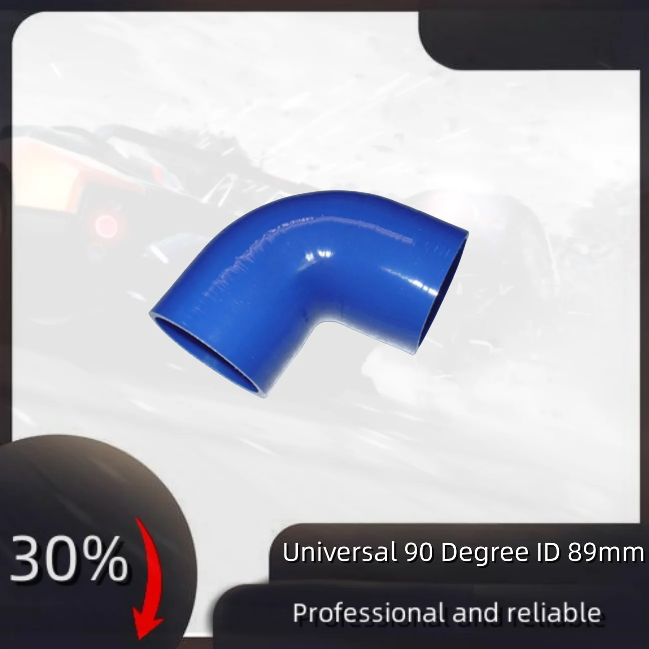 

Universal 90 Degree ID 89mm Elbow Silicone Hose For Coupler Reducer Auto Engine Turbo Cooling Radiator Intake Piping