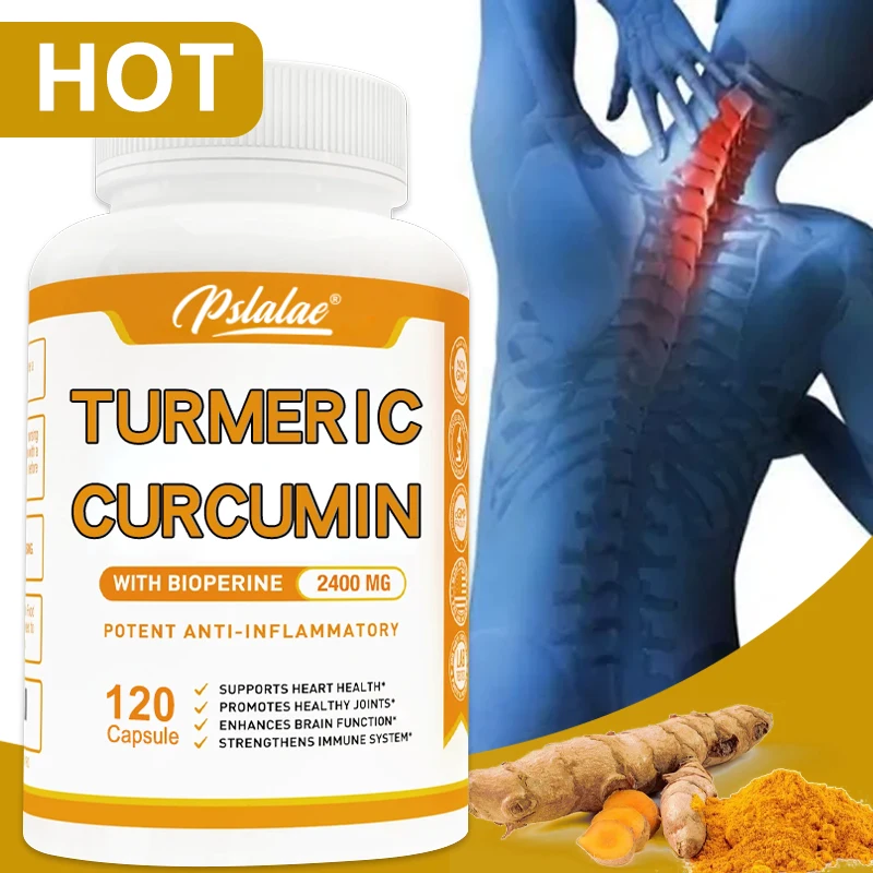 AllNaturalCurcuminwithPiperine2400MGMaximumStrengthandPotency