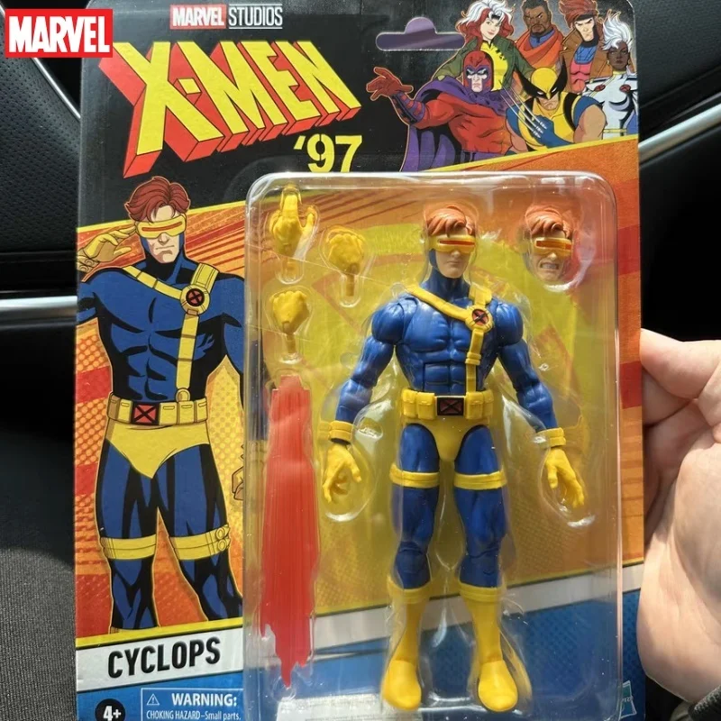 Marvel Legends Ciclope - Action Figure Da Collezione Ispirata Ai Fumetti Con Pezzo Build-a-Figure Warlock - 5