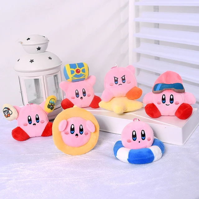 Japanese Anime Kirby Plush Toy Kawaii Star Kirby Peluche Plush Doll Stuffed  Plushies Throw Pillow Girly Home Decor Gift - AliExpress