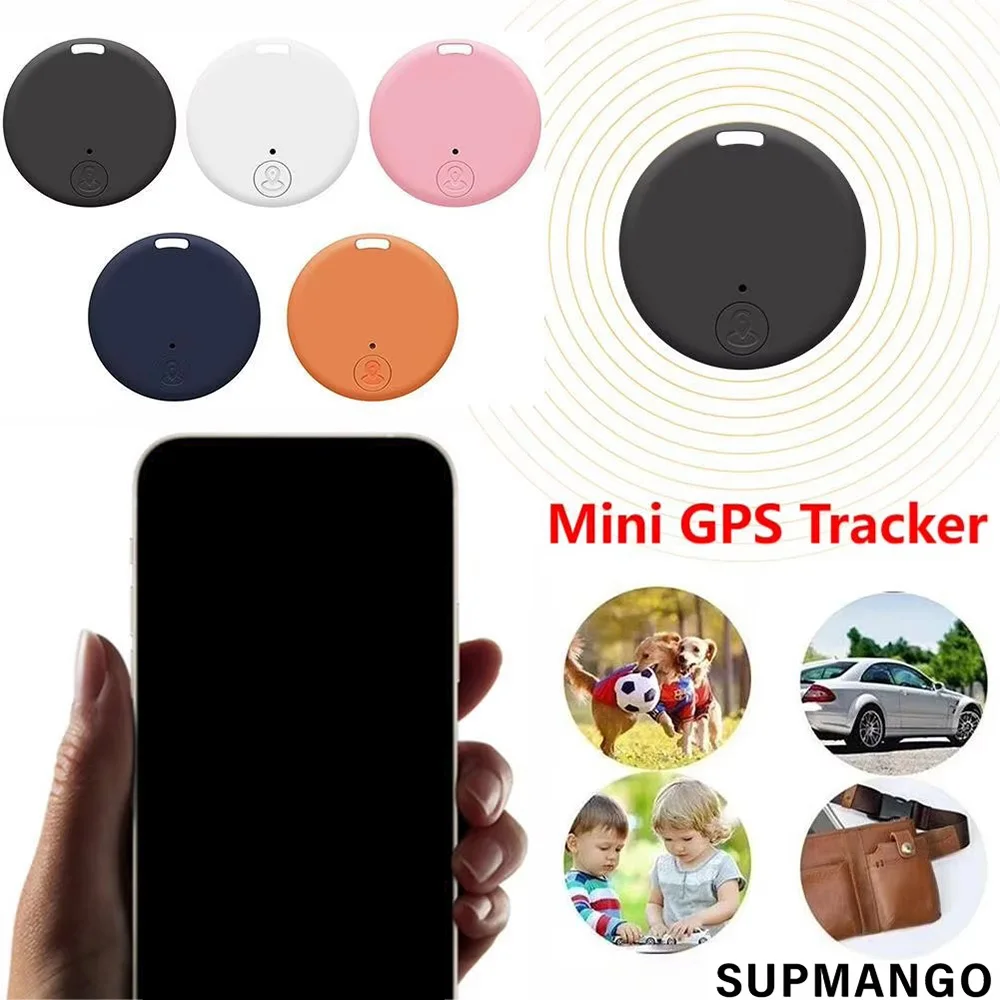 Wireless Mini Tracker Anti Lost Alarm Key Child Bag Wallet Finder BT APP GPS Locator Smart Tag For iPhone Android