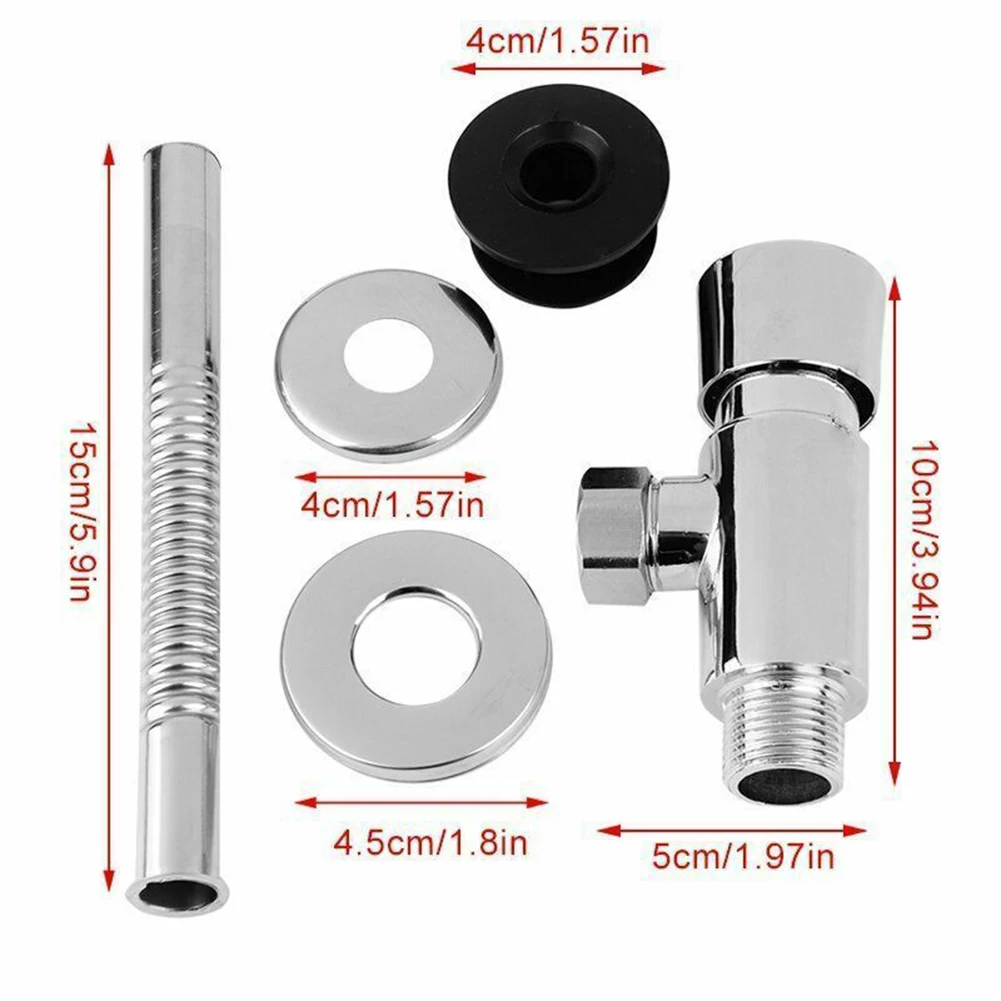 Toilet tank accessories 1Pc flush valve DN15 toilets urinal flush valve manual pressure washer for home hotel apartment bathroom tool accessories