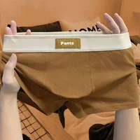 4 pcs Men Underwear Cotton BoxerShorts Hombre Panties Man Breathable Underpants Sexy Sports Comfort Male Boxers Large Size L-7XL 15