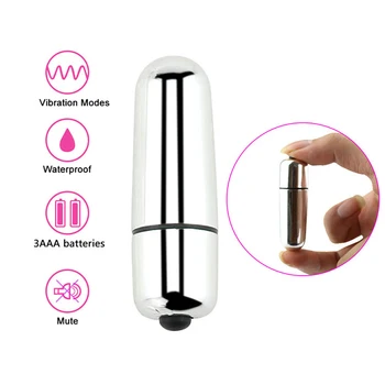 Powerful Motor Mini Bullet Vibrators For Women Sexy Toys Female Clitoris G-Spot Vibrator Climax Stimulator Dildo Sex Toys Shop 3