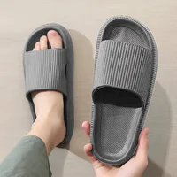 Men's Thick Bottom EVA Indoor Home Slippers Anti-Slip Suitable for Outdoor Wear Comfortable Home Slippers for Men - Image 4