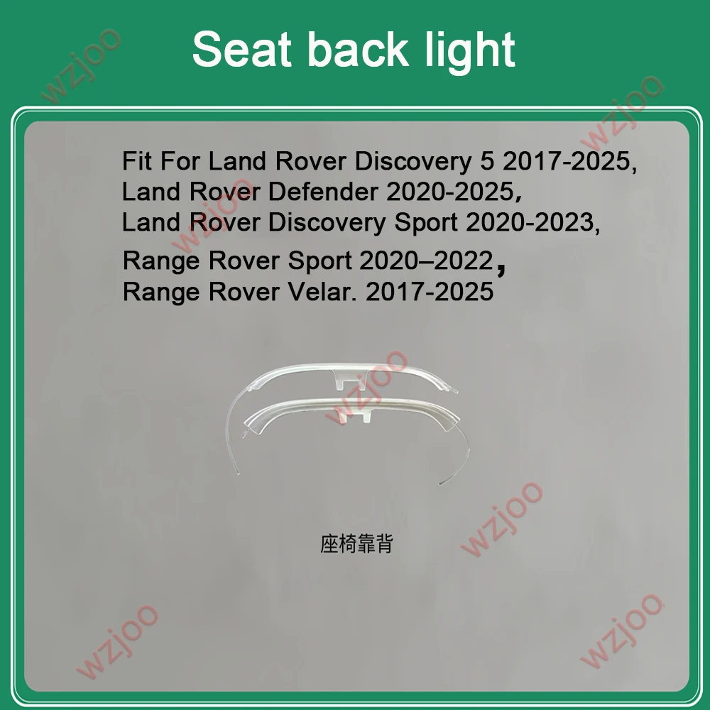 Land Rover Defender 2020-2025 Evoqu 15-25 APP kontrolü araba Dashboard kapı atmosfer lambası Led şerit dekoratif ortam ışığı
