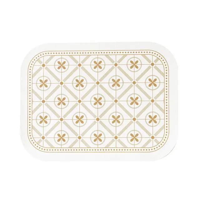 Retro Skandináv Bőr Asztal Szőnyeg Egyszerű Pu Placemat Vízálló Olajálló Hőszigetelt Szőnyeglemez-Tál Anti-Heat Pad Asztali Dekoráció - Image 5