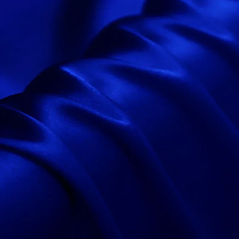 100% Mulberry Pure Silk Crepe Satin Plain Fabric Dress Cheongsam Cloth Design DIY Sewing 22Momme Sale sewing fabric