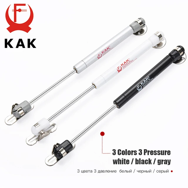KAK 4 ชิ้นปิดบานพับตู้ 6 กก.ถึง 10 กก.Bench ของเล่นกล่องฝาปิดสนับสนุนแก๊ส Strut ตู้ครัวประตูสนับสนุนฮาร์ดแวร์ 6