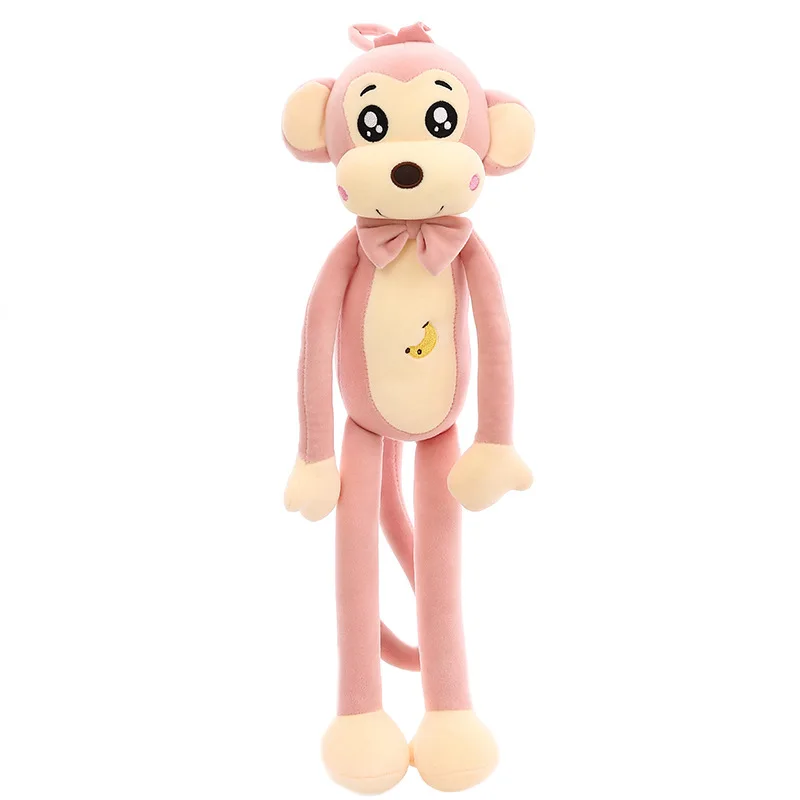 Creative Cute Cartoon Plush Toy Animal Monkey Long Arms And Long Legs Doll Baby Sleeping Comfort Pillow Birthday Christmas Gift 2
