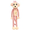 Creative Cute Cartoon Plush Toy Animal Monkey Long Arms And Long Legs Doll Baby Sleeping Comfort Pillow Birthday Christmas Gift 2