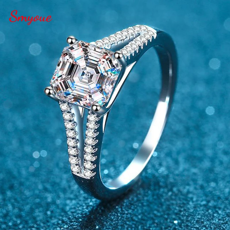 Square Diamond Ring | s925 sterling silver ring – ZOIAJEWELS