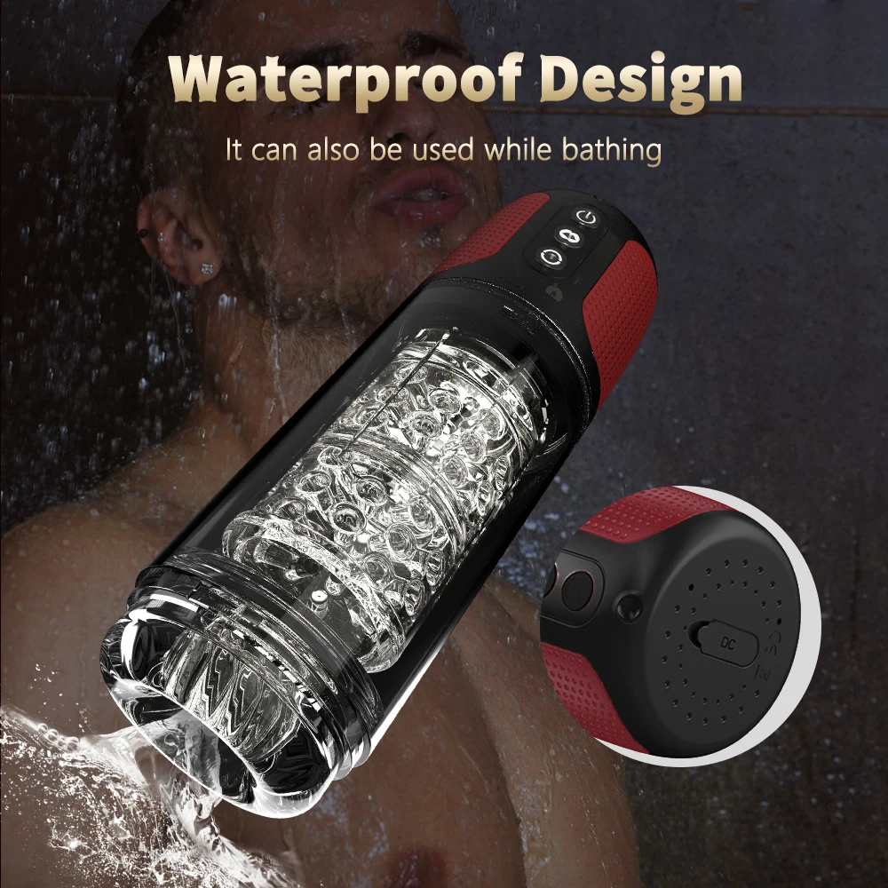 Automatic Sucking Rotating Male Masturbator Cup Fully Waterproof With 7 Rotating &amp; Vacuum Suction Modes Adult Sex Toys For Men image_3