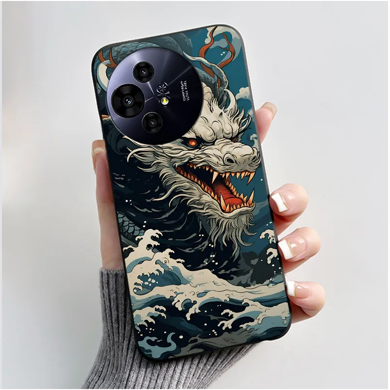 Luxury Cute Love Rabbit Black Soft Silicone Shockproof Phone Case Cover