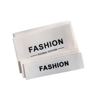 Étiquettes en coton pour vêtements personnalisées Étiquette en polyester lavable Étiquettes en coton personnalisées Étiquettes imprimées pour vêtements avec LOGO 3
