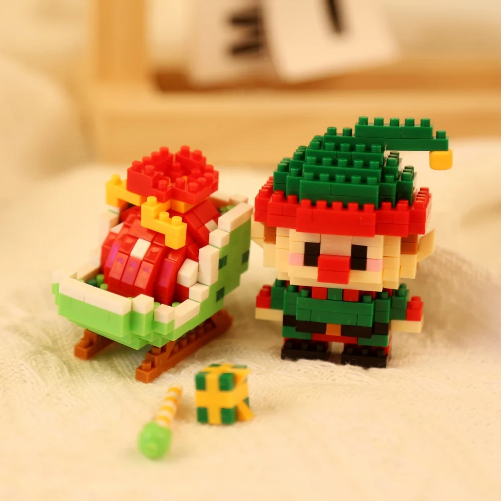 Calendrier De L'Avent Blocs De Construction Santa's Workshop - 24 Modèles, Pour Adultes Et Ados Dès 6 Ans - Jouet Créatif Noël