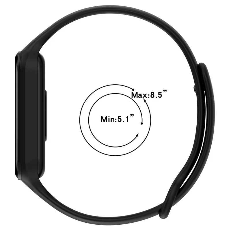 Silikonbänder für Xiaomi Band 8 Active Strap Ersatz Sportarmband Correa Redmi Band 2/Xiaomi Smart Band 8 Active Armband – Detail 6