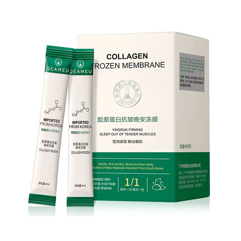 30pcs Collagen Sleeping Mask Antiwrinkle Disposable No Wash Sleep Mask