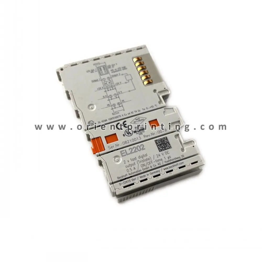 

Оригинальный Новый EL2002 Ethernet терминал 2x быстрый цифровой выход 24 В постоянного тока сигналы управления Запасные части устройства