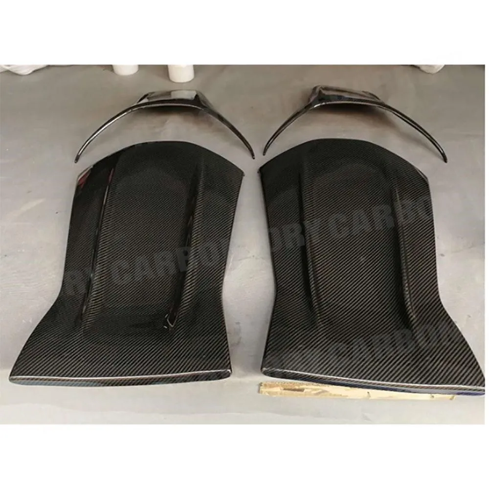 カーボンファイバー カスタム リアシートカバー メルセデスベンツ クラスA W176 W117 X156 2013 2014 2015 2016 2017