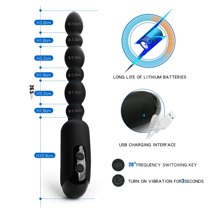 Analvibrator Mit Usb-aufladung Zur G-punkt-stimulation_voghion.com