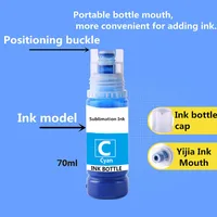 Sublimation Ink For T502 542 532 Epson EcoTank ET-2760 ET-3710 ET-3760 ET-4760 ET-5800 ET-5850 ET-5880 ET-16600 ET-16650 2