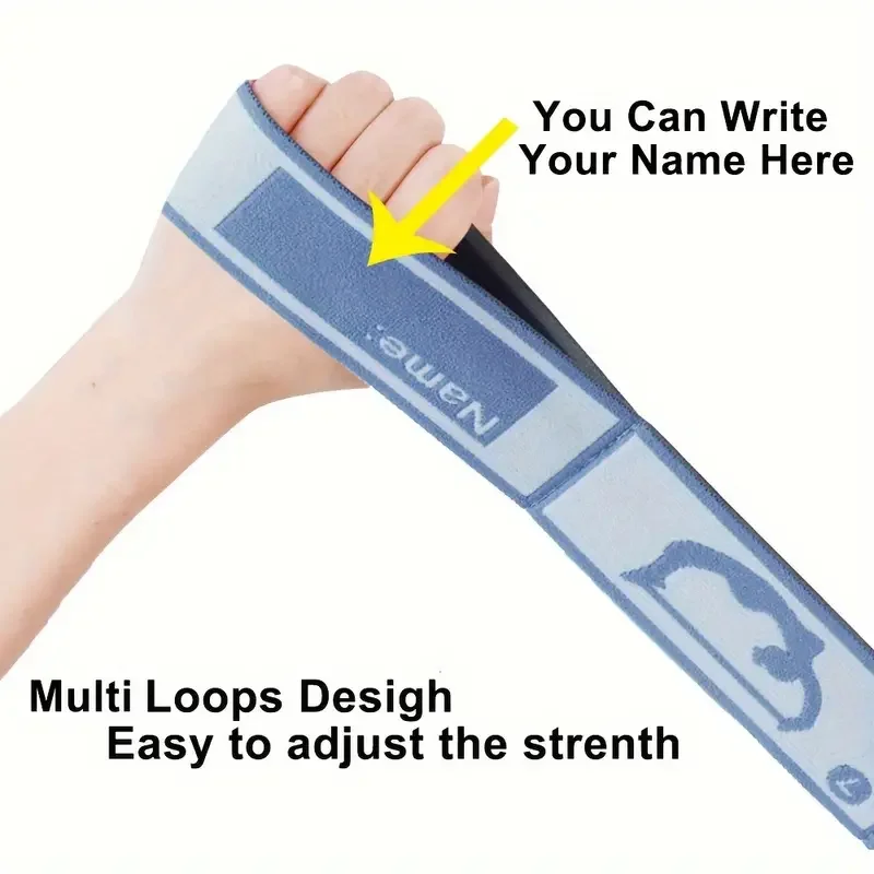 Yoga Resistance Bands Resistance Band Yoga Auxiliary Stretching Belt Adult Latin Training Elastic Beginner Pilates Dance Loop Fitness Tension