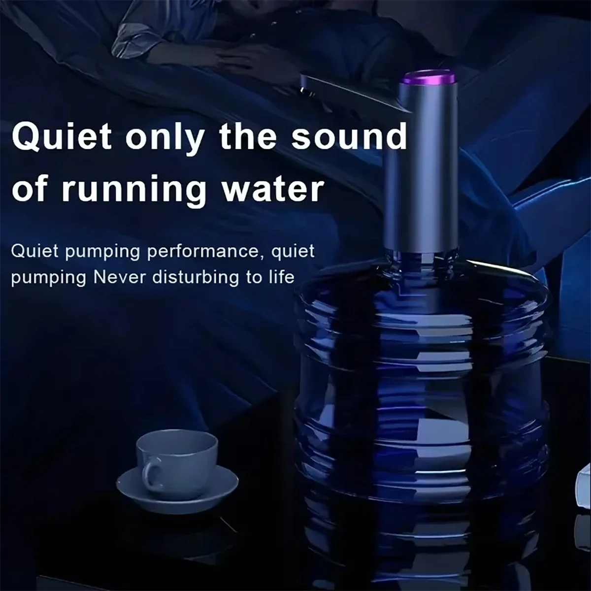 1 wireless electric bucket pump Intelligent pressure pure water automatic drinking machine Simple bucket pump