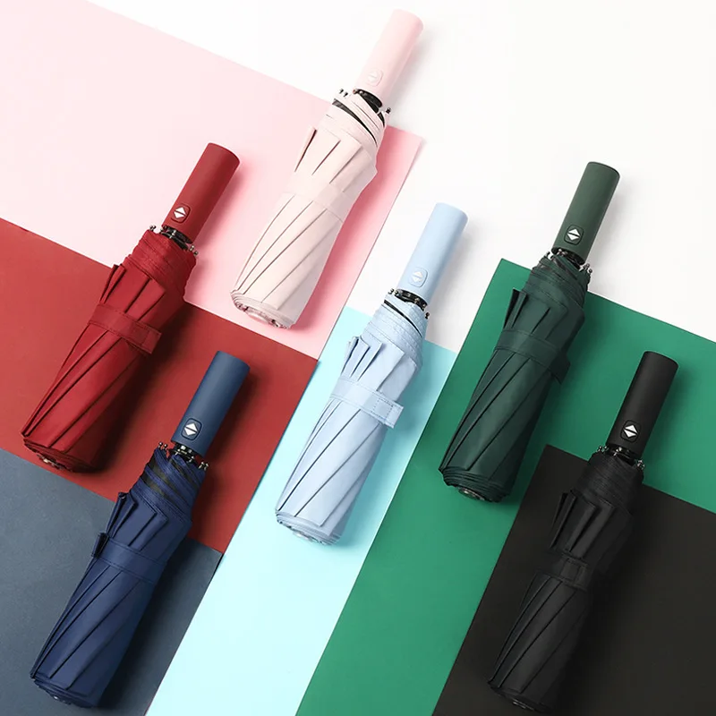 Windproof Double Layer Luxury Automatic Umbrella - Large, Durable, and Stylish